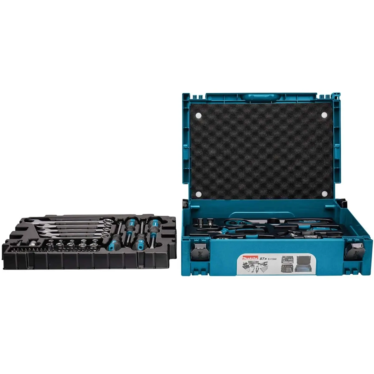 Makita E-11542 værktøjssæt 87 dele - Værktøjssæt og fatningssæt - 088381583466 - 3