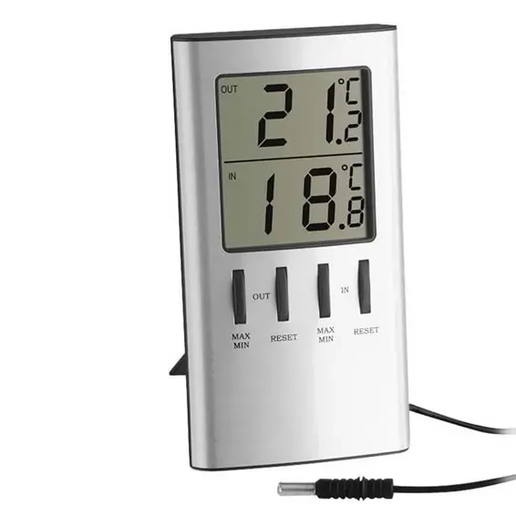TFA termometer min/max -50°C - +70°C - Hem mätare, timer och larm - 4009816013880 - 0