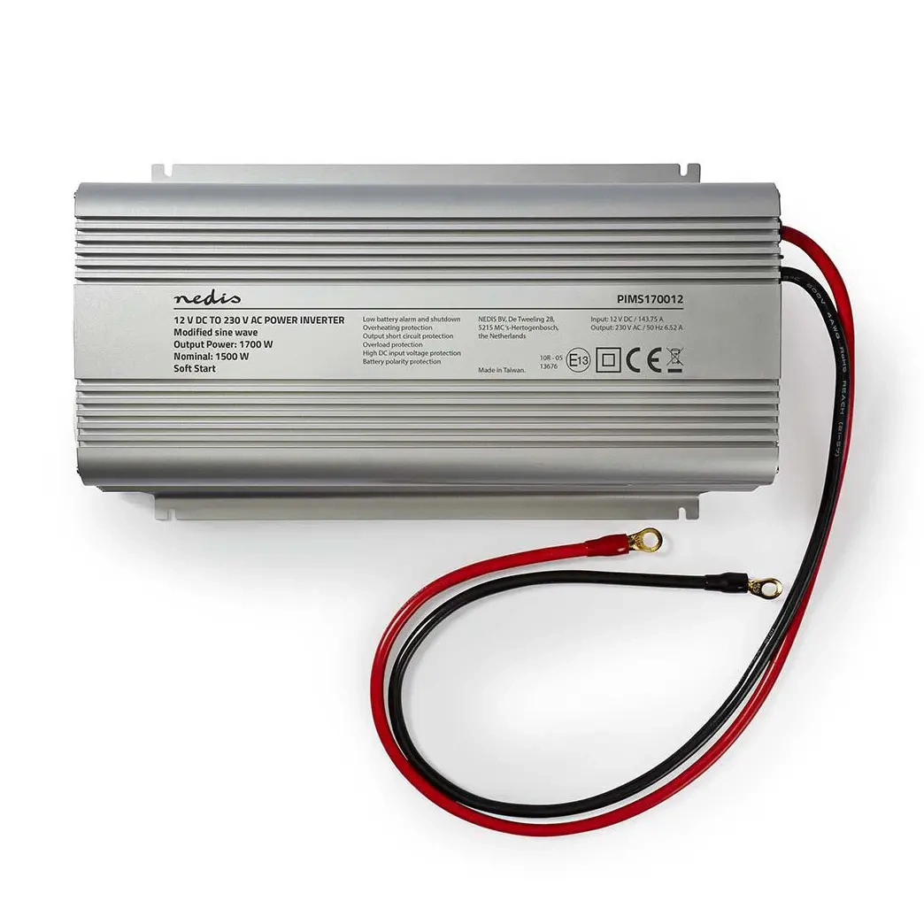 INVERTER 1700W 12V -> 230V - Inverter för bilar - 5412810300402 - 1