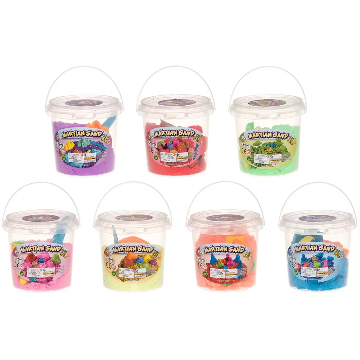 Sand att forma 500g och formar - Kreativa leksaker - 6410416314686 - 0