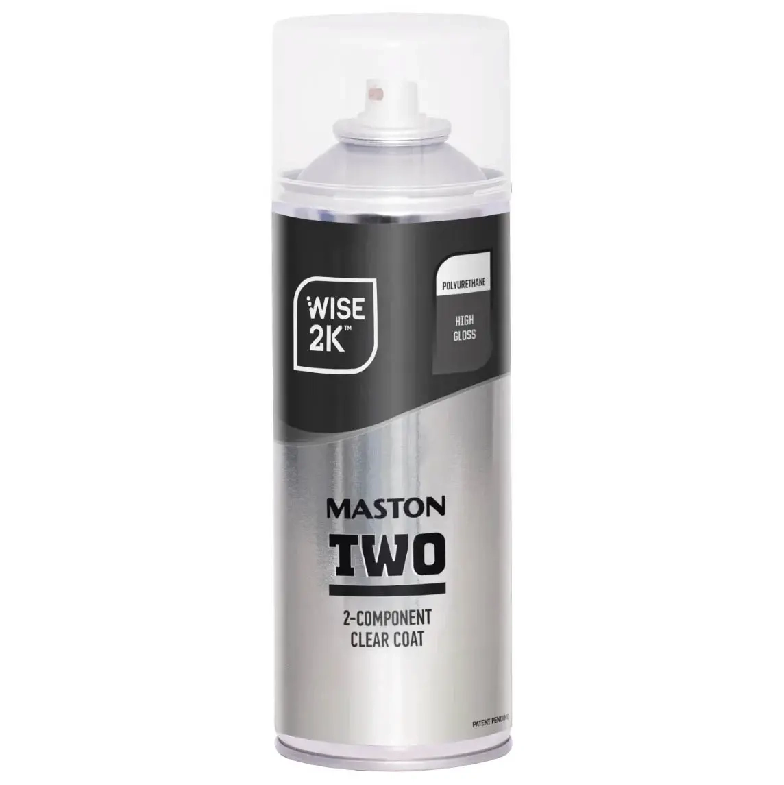 MASTON SPRAYFÄRG 2K 400ml GLANSLACK - Färger och sprayfärger - 6412490043186 - 0