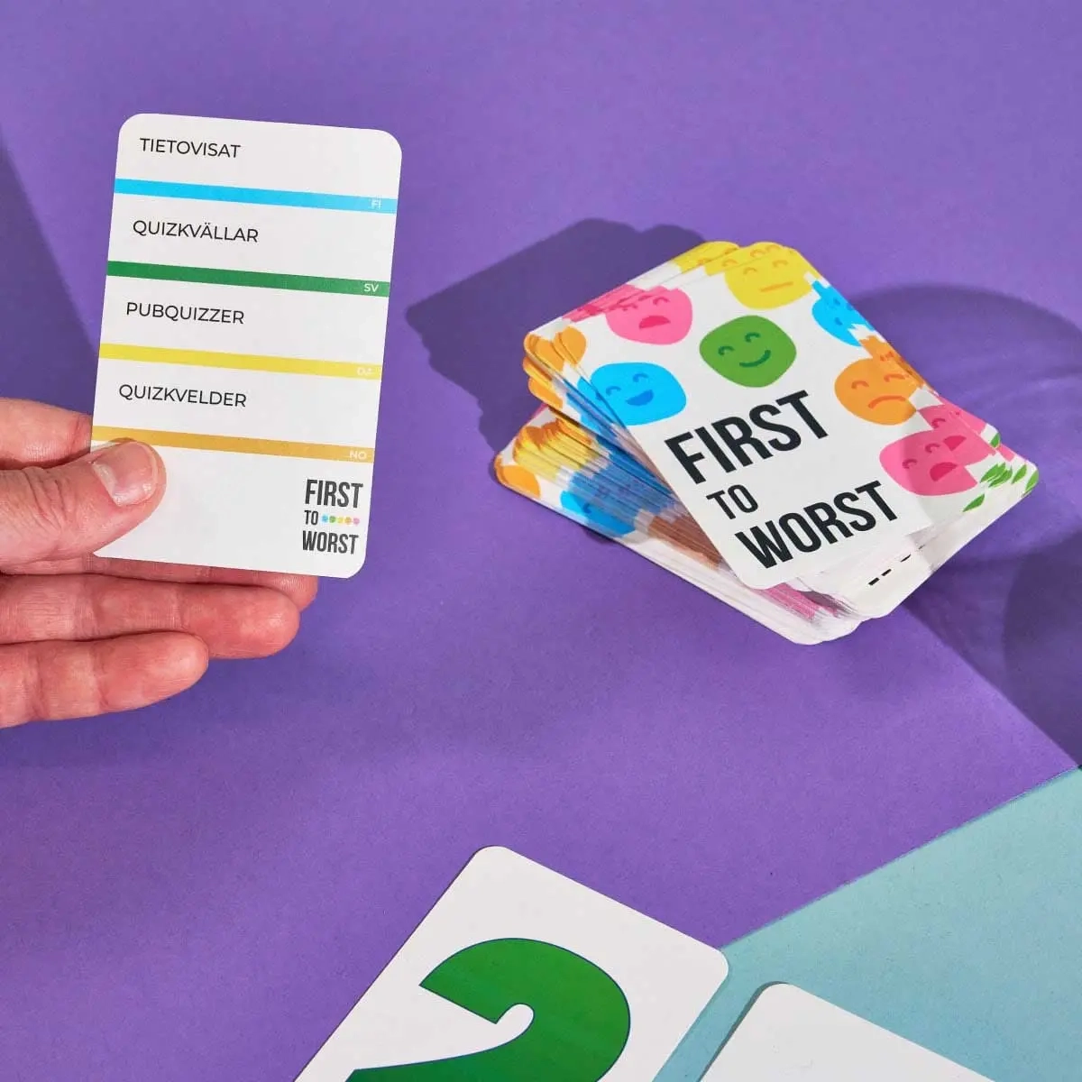 First to Worst Peliko samarbetsspel - Pusselspel och brädspel - 6416550862861 - 2