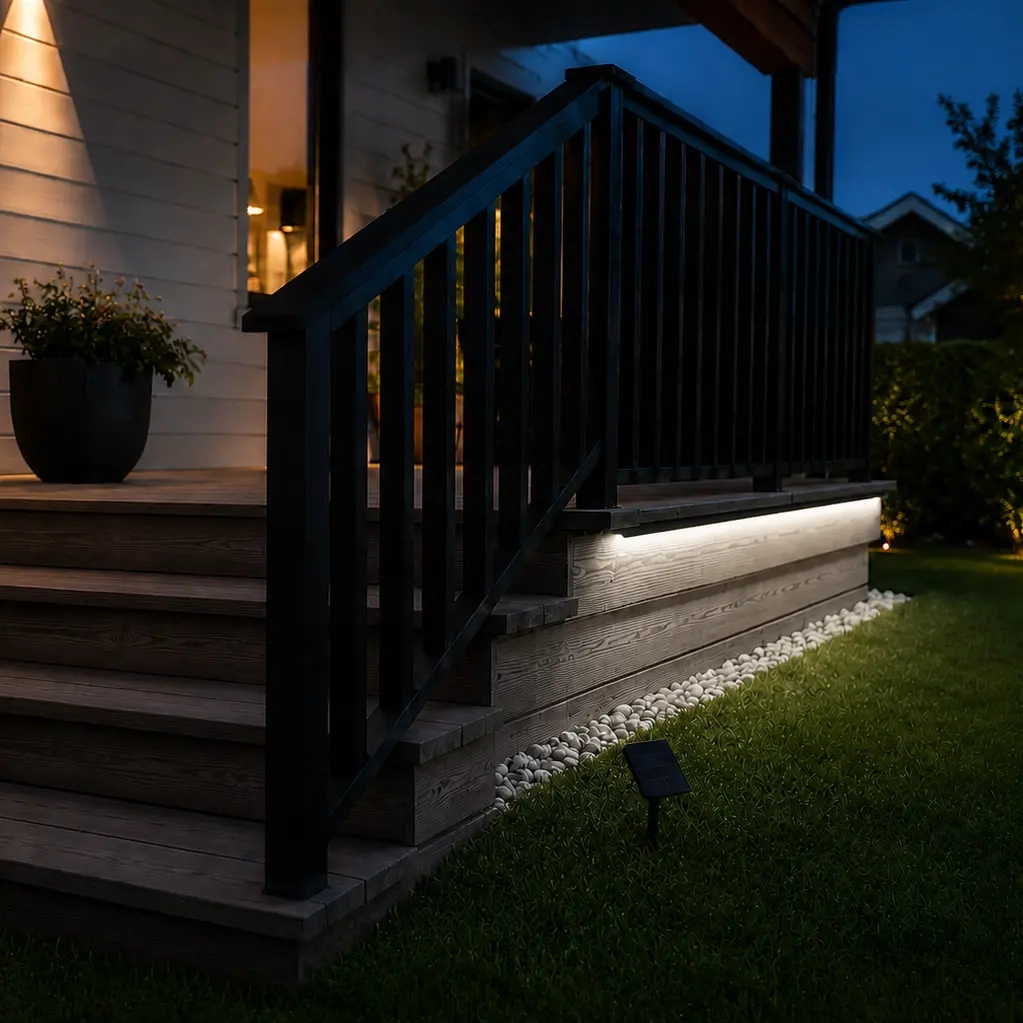 LED-strimmel Solar 2m IP44 4000K 1,2W - Solcellebelysning - 6418536037539 - 1