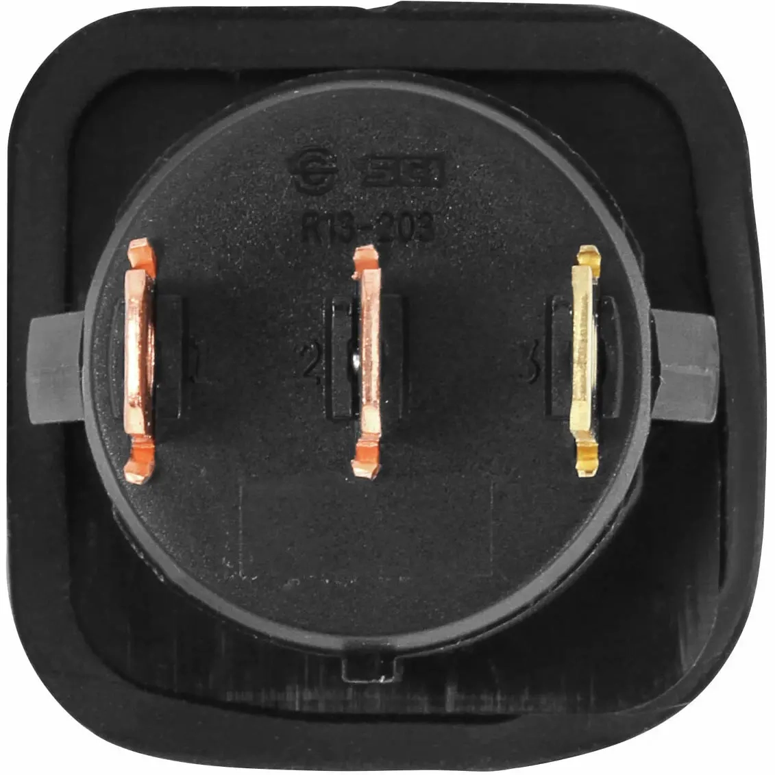 Kontaktnøgle ON/OFF 12V vandtæt - Båds elektriske installationsmaterialer - 6418914918412 - 1