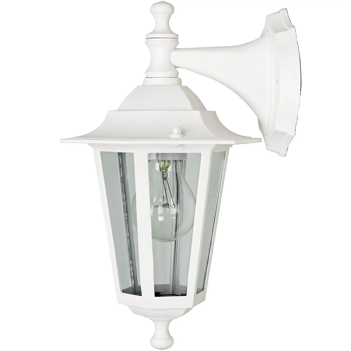 Lygte Lampe Herregård Hvid Øvre Ophæng - Væglamper og udendørs terrasselamper - 6430028860678 - 1