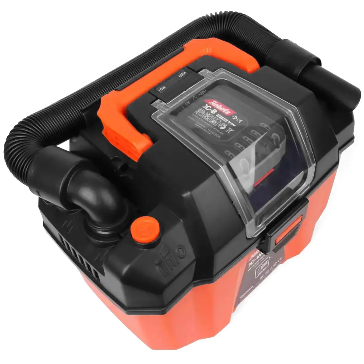 Robota Batteridrevet Våd- og Tørstøvsuger DC-WD18V, solo - Støvsuger - 6438212140209 - 2