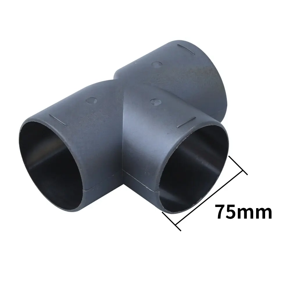 BLÅSSLANG T-GREN 75mm - Luftkonditionering för entreprenadmaskiner - 6438471011555 - 1