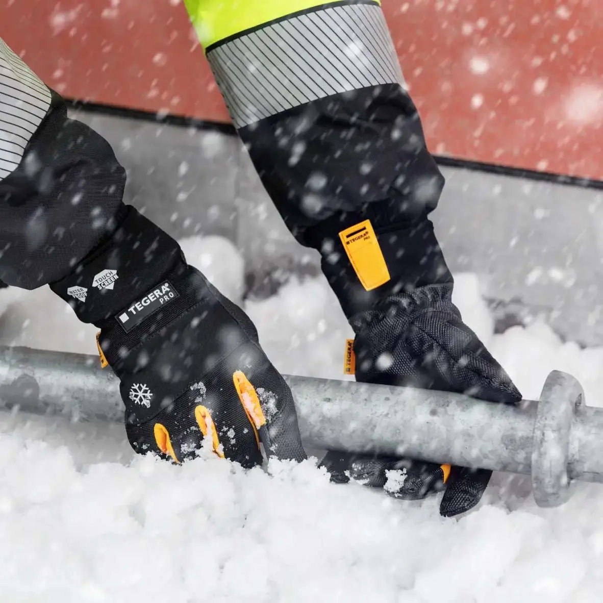 Arbejds handsker Tegera Pro 9130 størrelse 9 - Vinter arbejdshandsker - 7340118450438 - 2