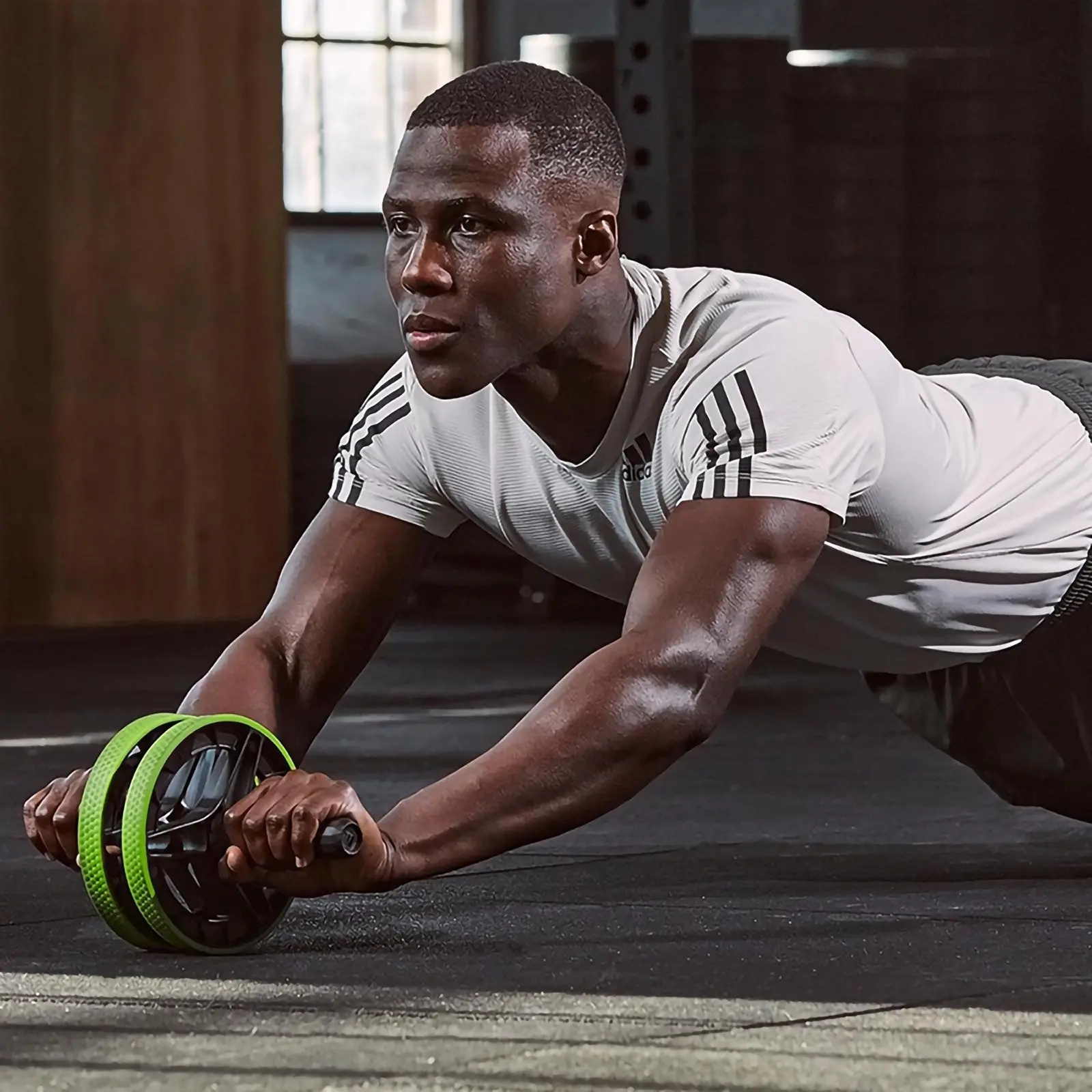 Adidas Performance Ab Wheel träningshjul - Träningsutrustning för hemmaträning och aktiv - 885652025553 - 1