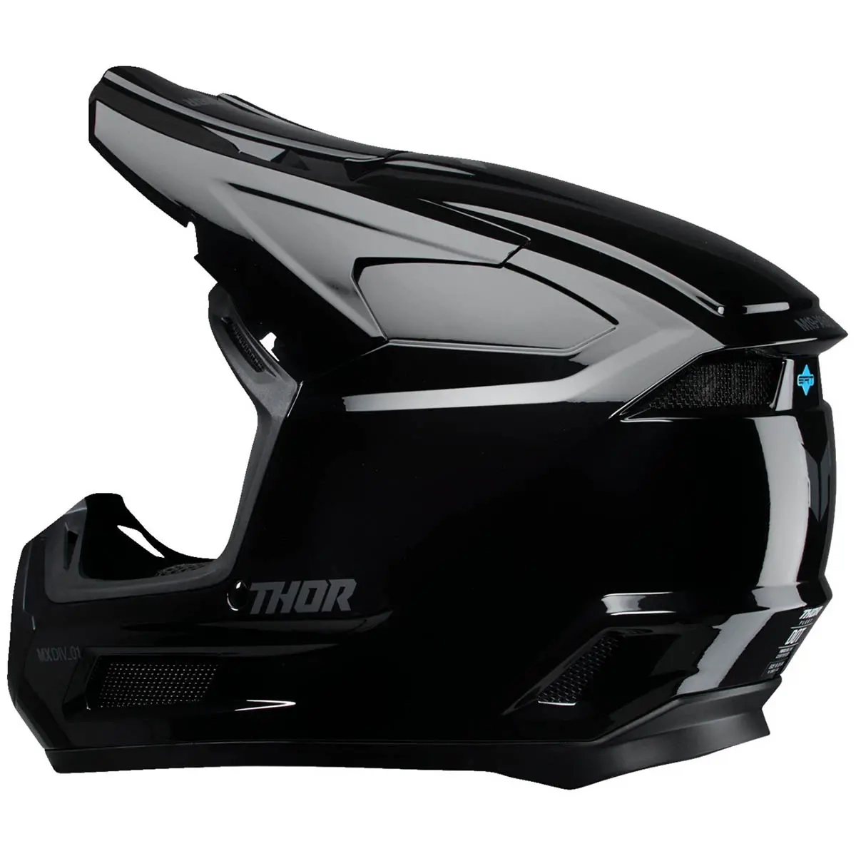 Crosshjälm Fleet Blackout Junior S - Moped och crosshjälmar till barn - 01111695 - 1