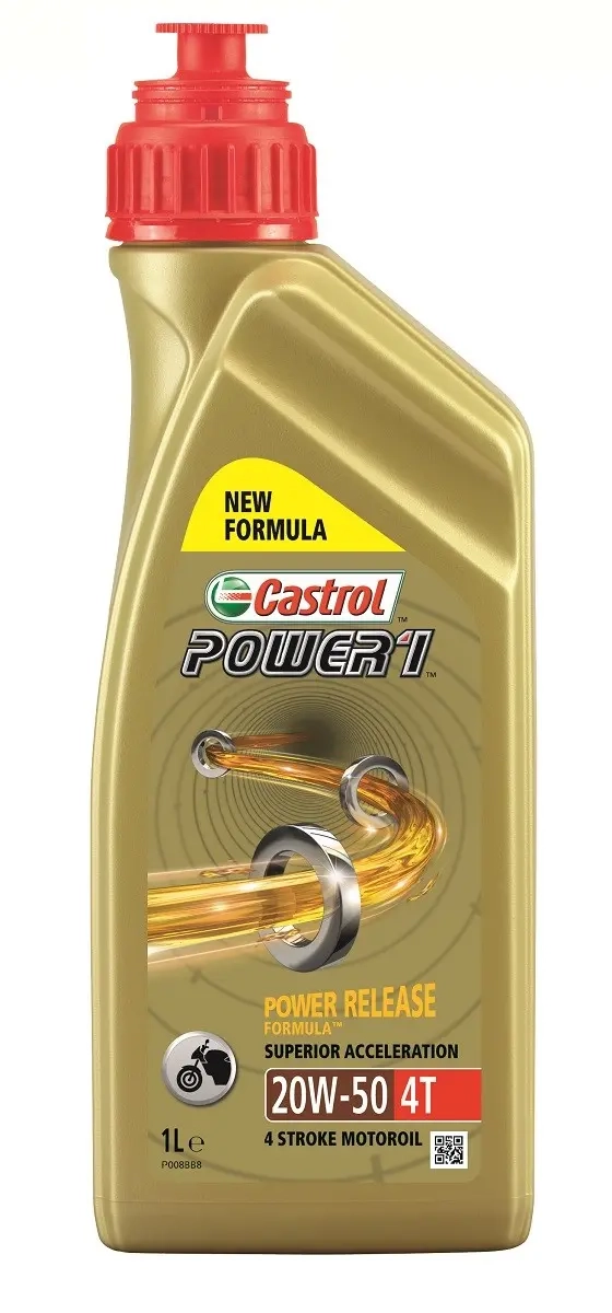 Motorolja Castrol Power 1 4T 20W-50. - 4-taktsoljor - 4008177183065 - 0
