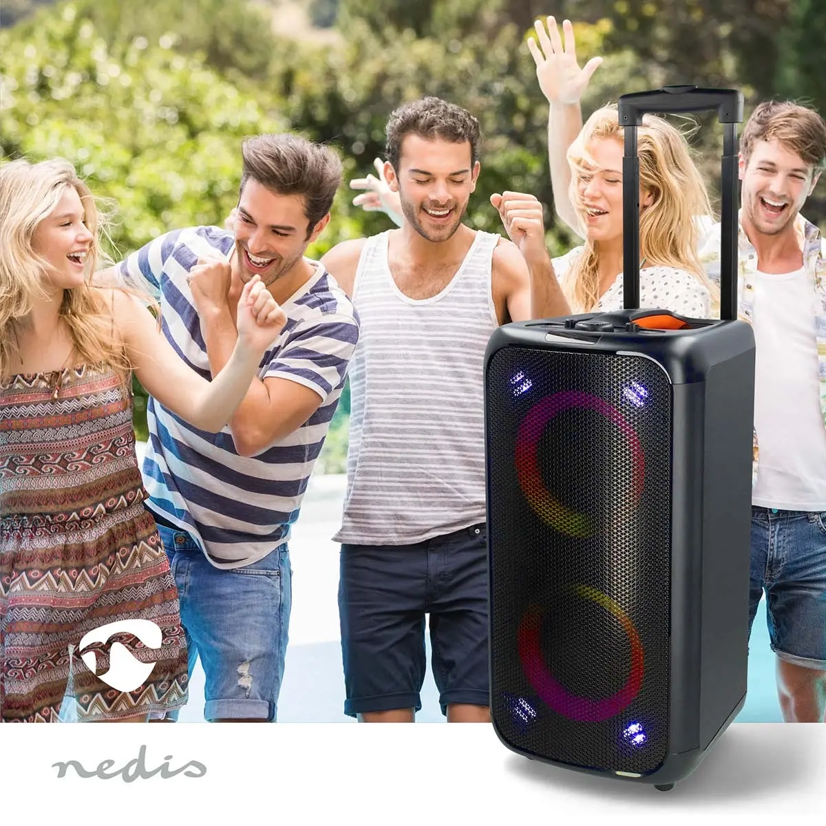 Kaiutin Party Speaker Bluetooth 240W - Højttaler - 5412810450657 - 1