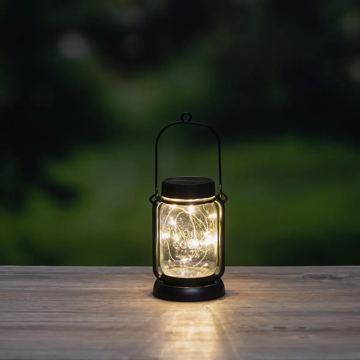 Solcellelampe Lanterne Jar 15,5 cm - Solcellebelysning - 6410416556475 - 1