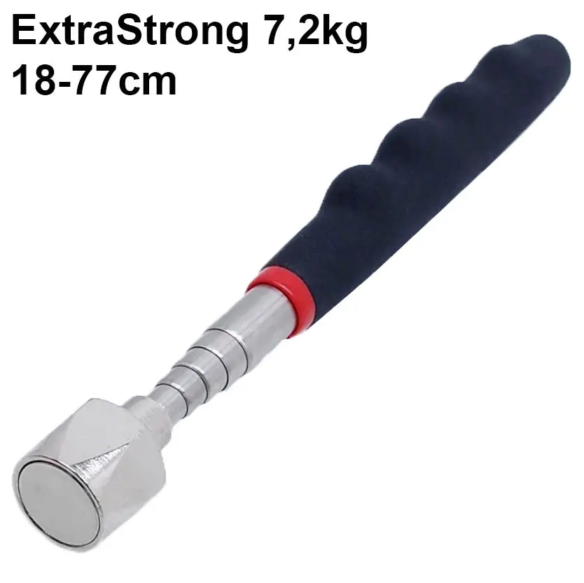 Magnetisk pick-up teleskop 7,2kg - Magnetisk værktøj og metaldetektorer - 6430074691745 - 0