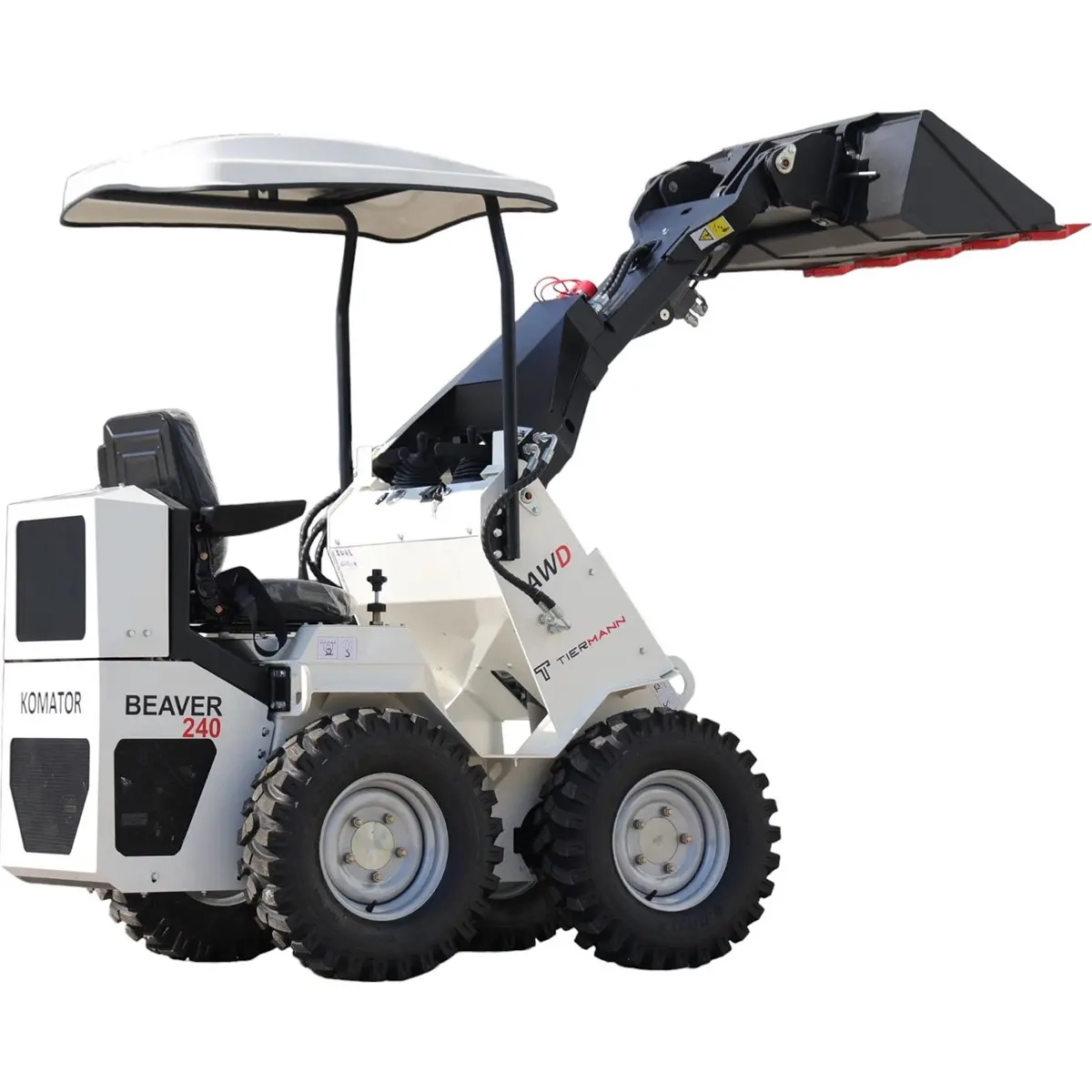 Minilæsser Tiermann Beaver 240 15hk 4 -  - 6438014386089 - 2
