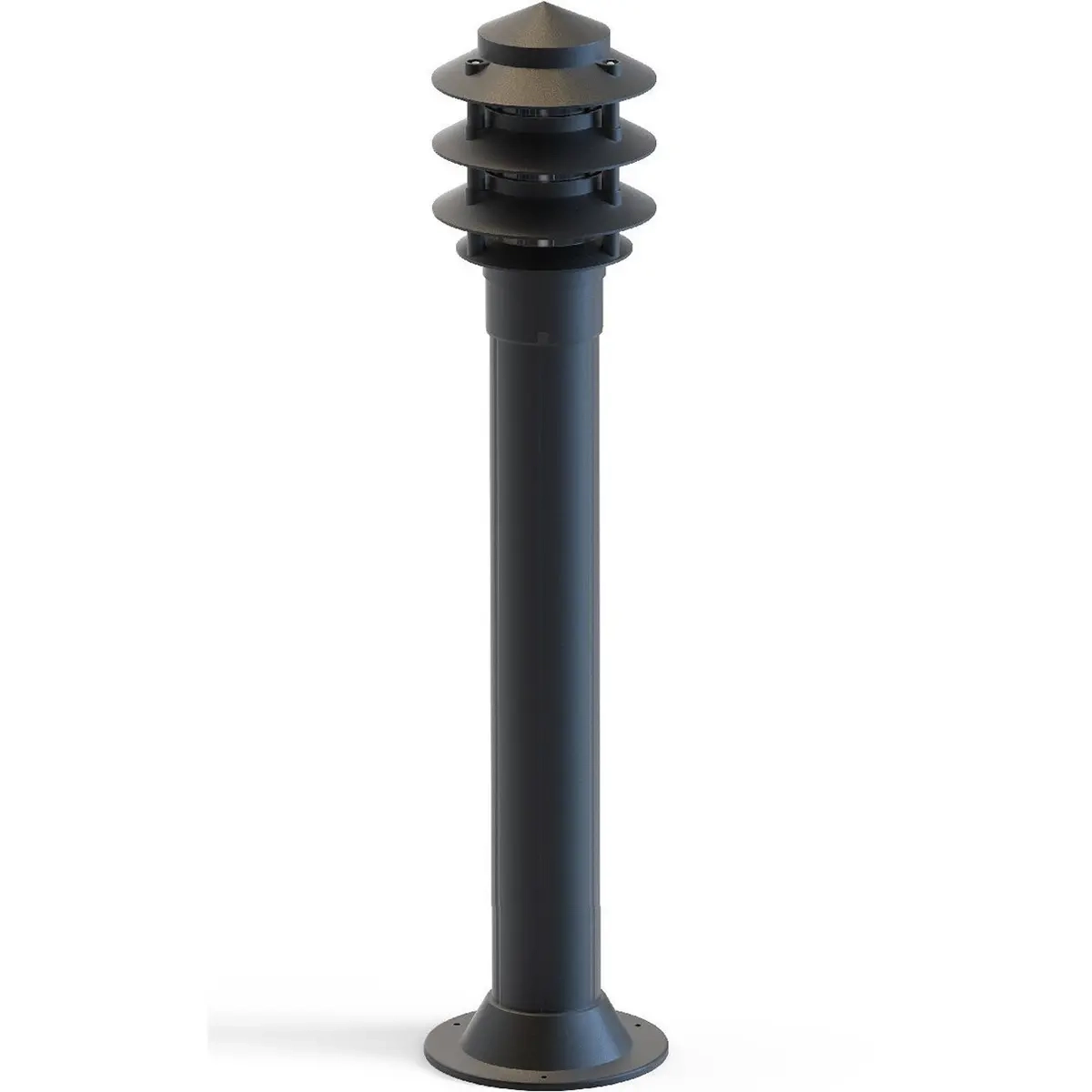 Pelarlykta Petsamo E27 75cm IP44 - Lyktstolpar och spotlights - 6438140480903 - 0