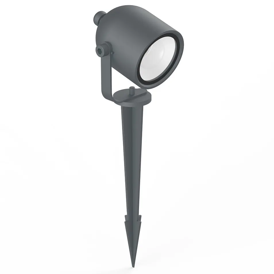 Spotlight utomhus IP44 GU10 30cm max35W - Lyktstolpar och spotlights - 6438140870384 - 0