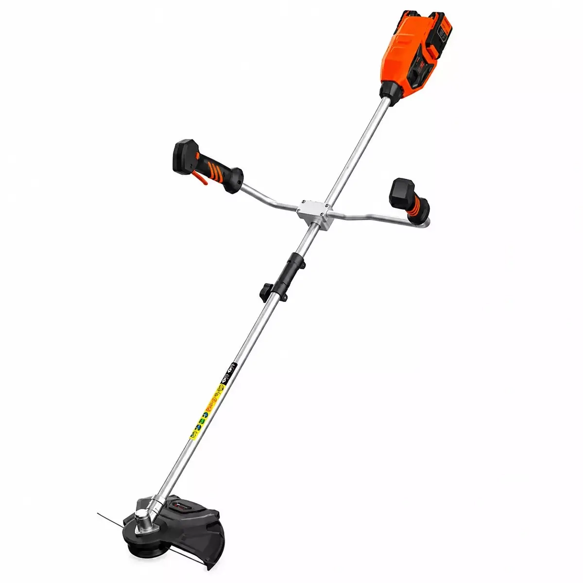 Batteridriven röjsåg 18V+18V med vinkelväxel - Grästrimmers och röjsågar - 6438168119939 - 0