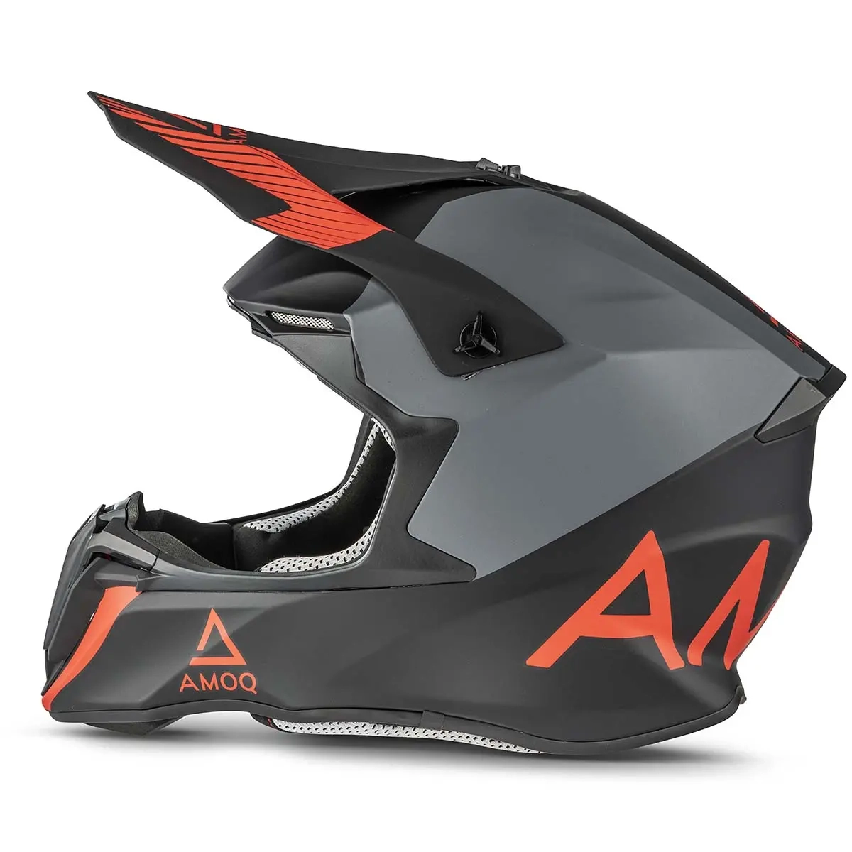 Crosshjälm AMOQ Airframe Svart/Grå - Crosshjälmar - 6438235251692 - 1