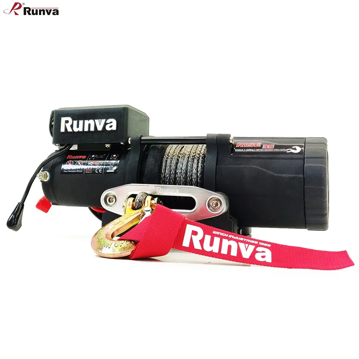 Spil Runva Rise 1588 kg 3500 lbs med reb. - ATV spil - 6438471002867 - 1
