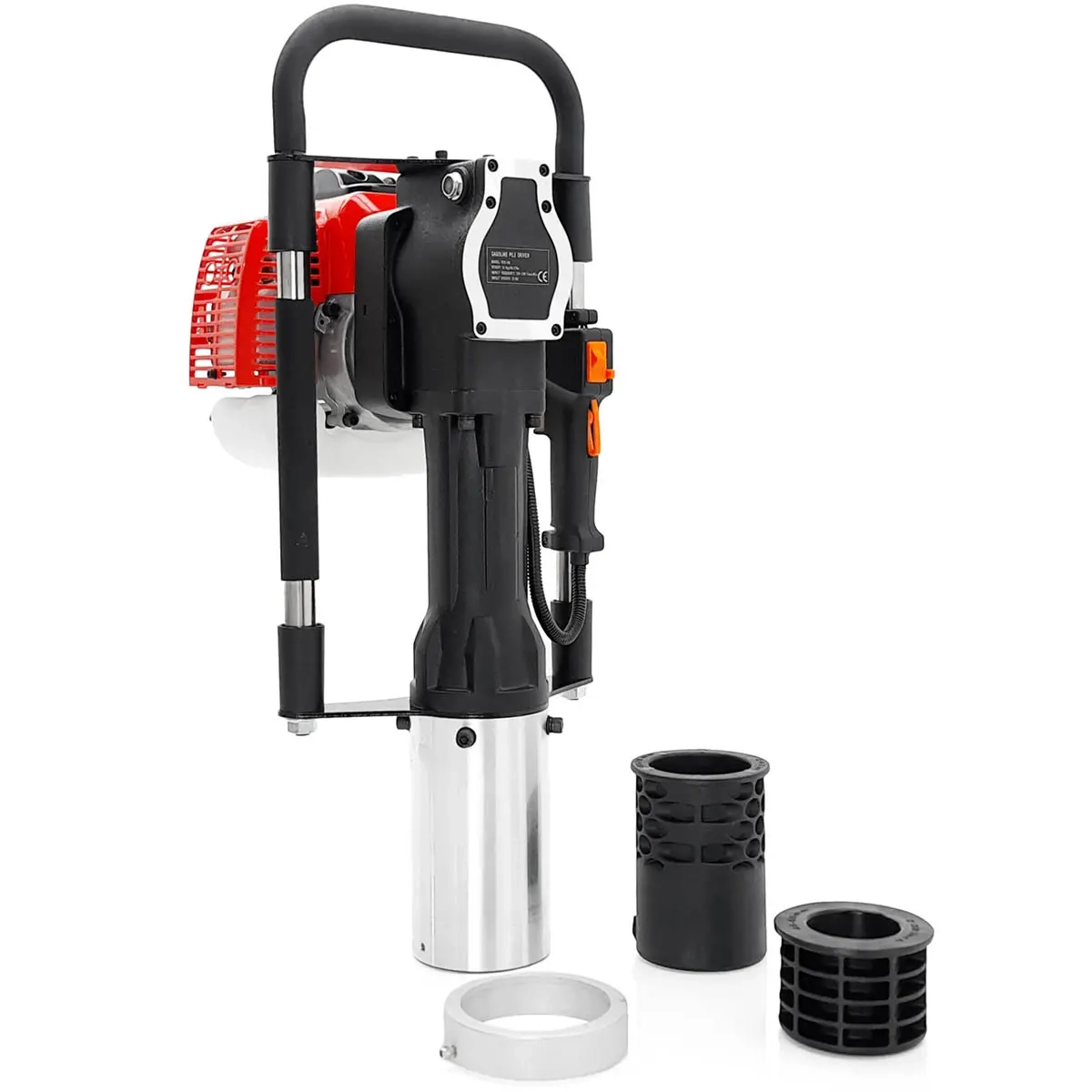 Paaludriver 100mm pælramme hegnsramme - Havemaskineri - 6438471013214 - 3