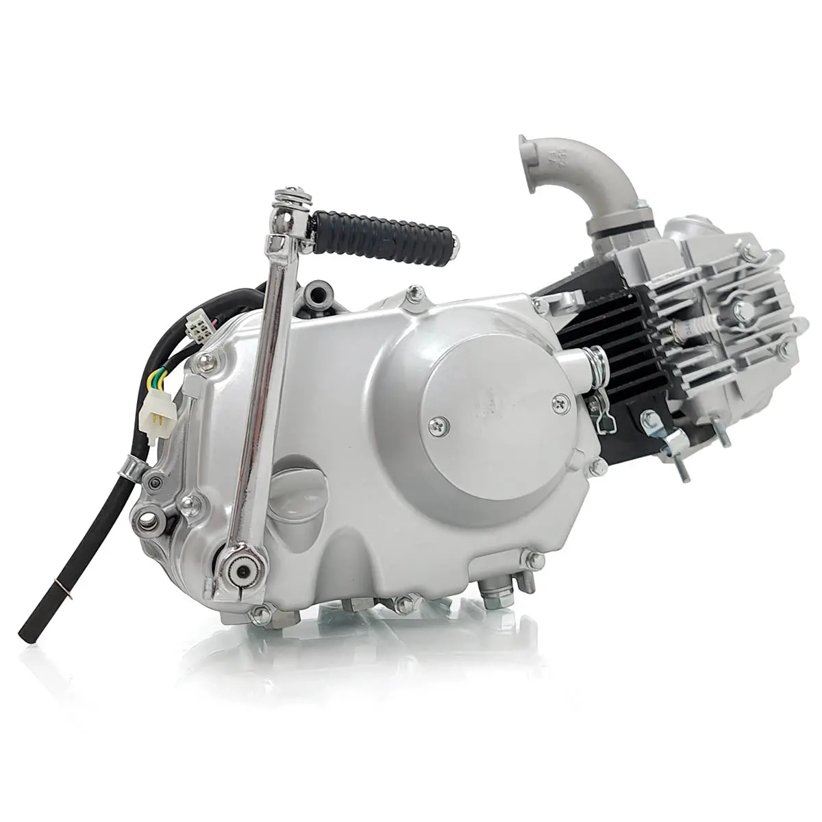 Motor 110CC Lifan CR110F 4-Gear, kobling - Motocross- og knallertudskiftningsmotorer - 6438471023862 - 2