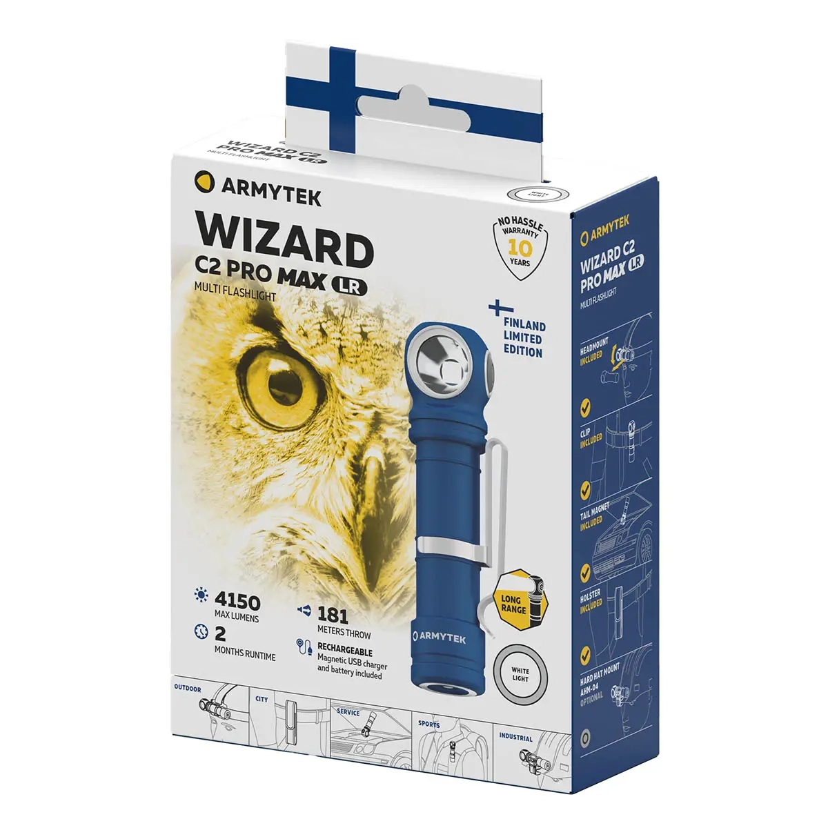 Pandelygte Wizard C2 Pro Max Limited Edi - Forlygter - 6957713004754 - 1