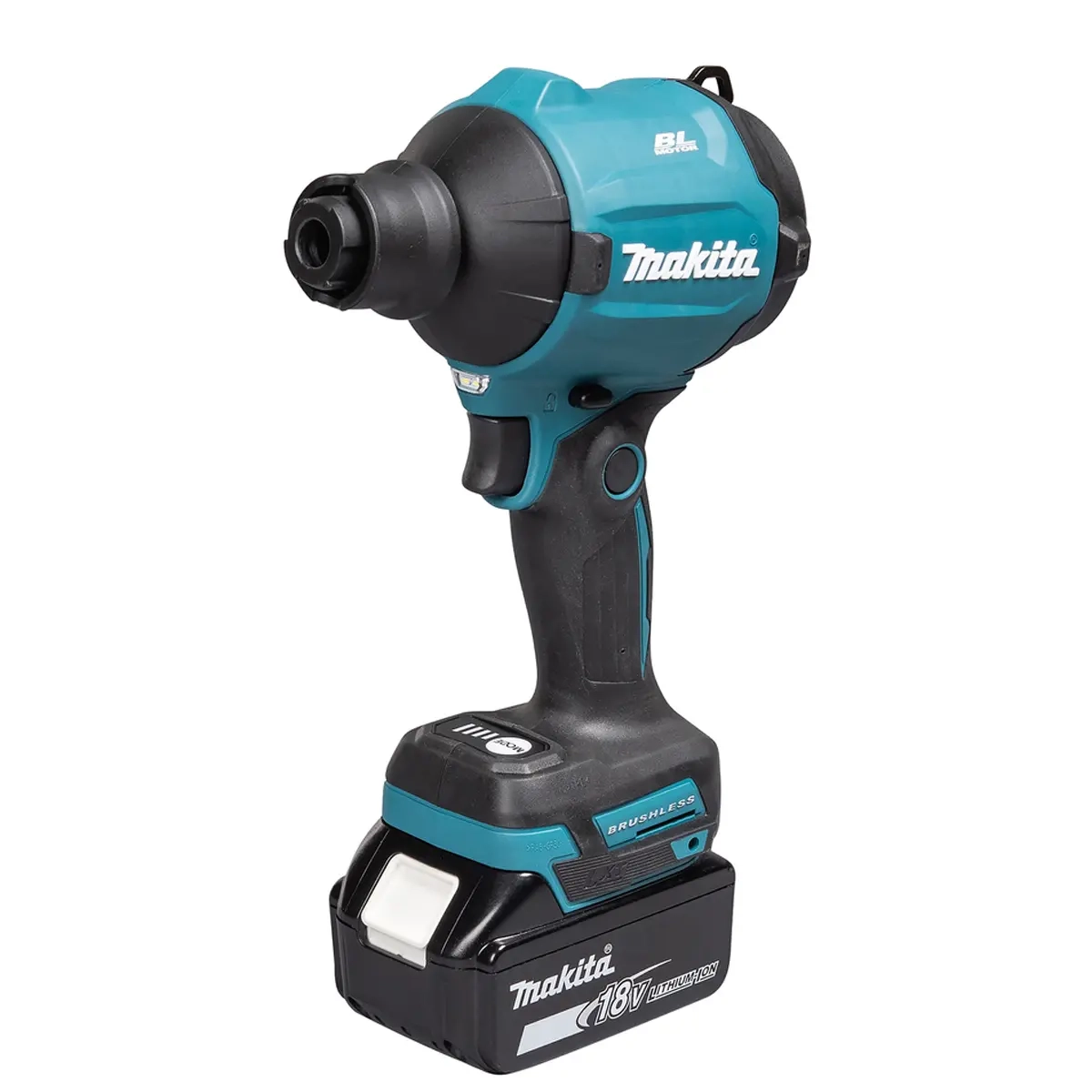 Makita Batteridrevet blæser 0-1100 l/min - Kompressorer - 088381779975 - 0