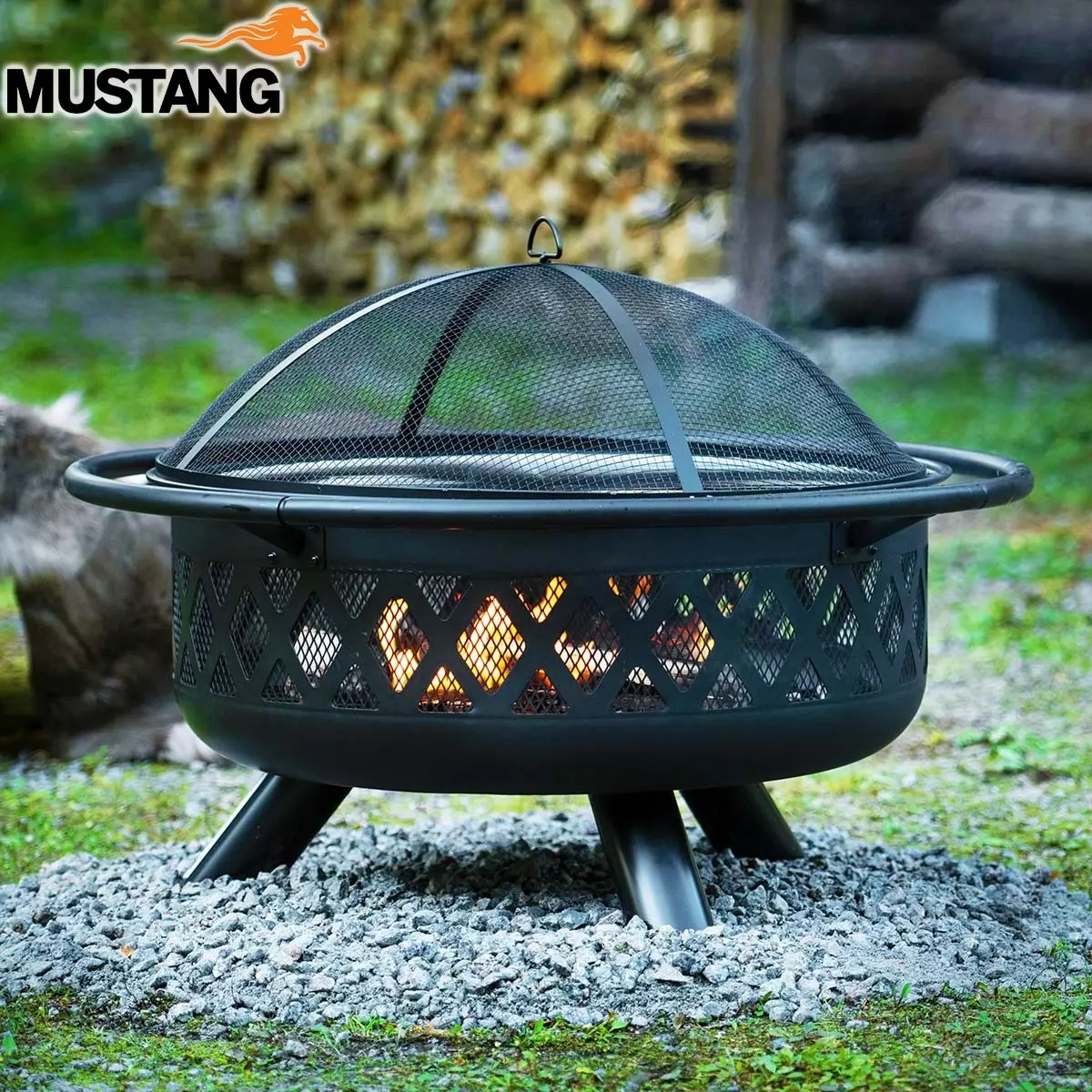 MUSTANG Öppen spis LIVINGSTON - Eldstad utomhus och eldfat - 6410416021768 - 1