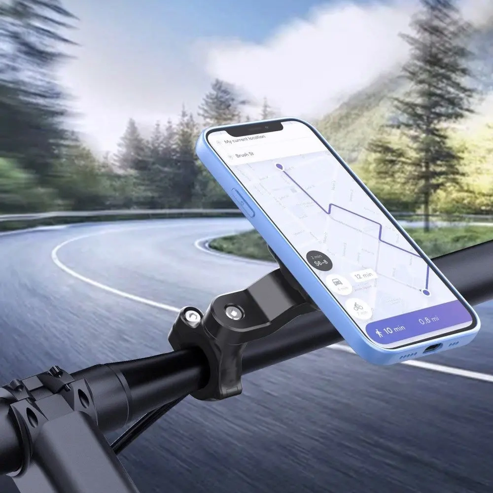 Mobilhållare för styret med snabbfäste - Mobilhållare för cykel - 6419774004727 - 2