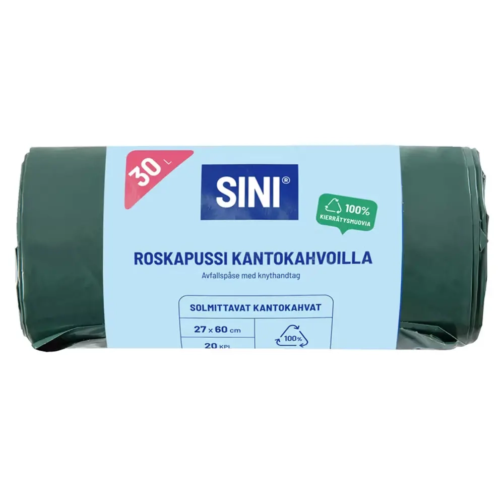 Sini Affaldsposer 30L 20 stk rulle - Affaldssække og affaldssække - 6423800145513 - 2