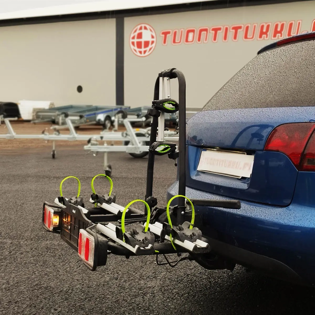 Transportstativ fatbike til to cykler - Cykelstativer og cykelholdere - 6438014259550 - 1