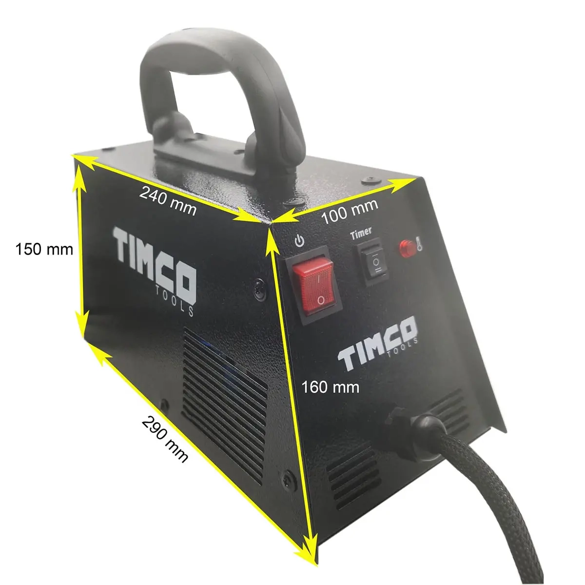 Induktionsvarmer Timco 2000W - Sodablæsning og sandblæsning - 6438014282954 - 1