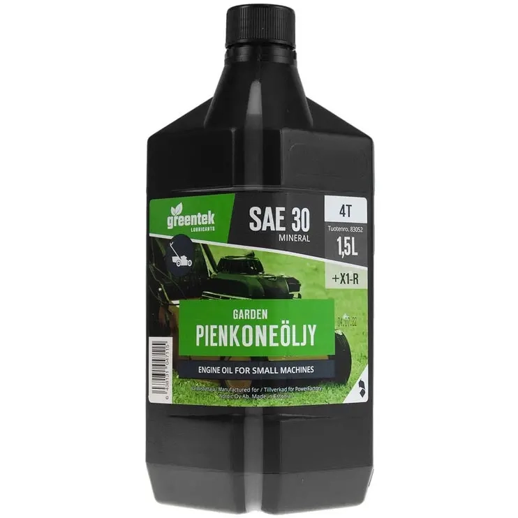 Græsslåmaskineolie 4T SAE30 1,5L X1-R -  - 6438131047115 - 0