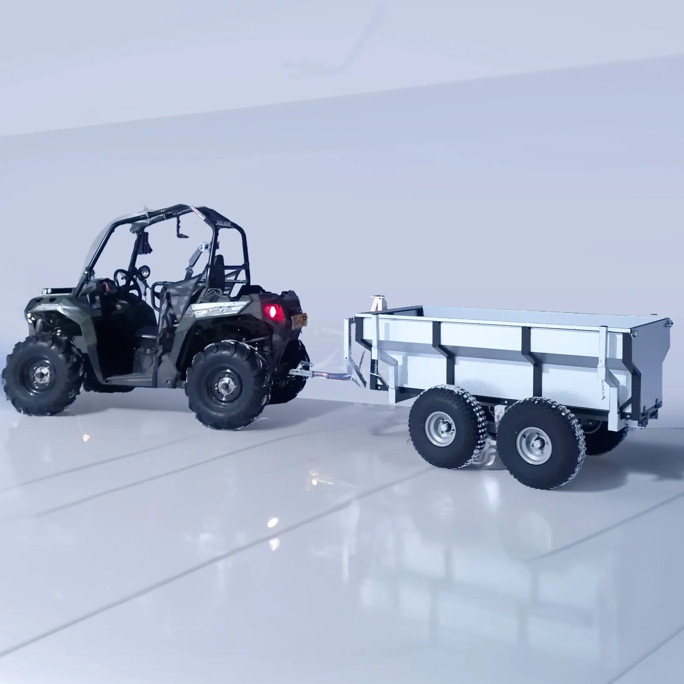 ATV-trailer / lagervogn TimberCombi - Mönkijän peräkärryt og tukkikärryt - 6438168094892 - 11