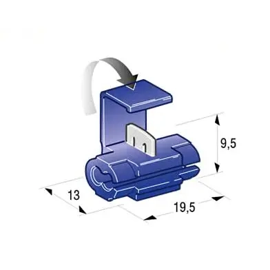 Rosvoplejer 10stk blå - Abiko - 6438255200267 - 0