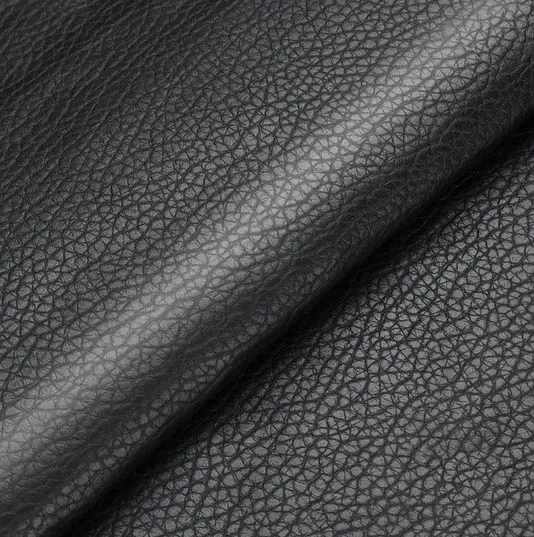 Svart läderimitations lagningsbit 50x137cm - Dämpmattor - 6438471286151 - 0