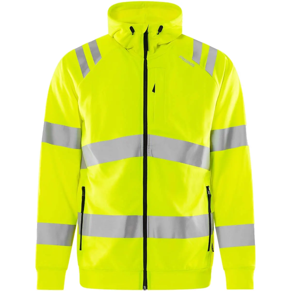 Collegejakke med hætte High vis lk 3 7865 - Arbejdsjakker og arbejdsskjorter - 7322304368260 - 0