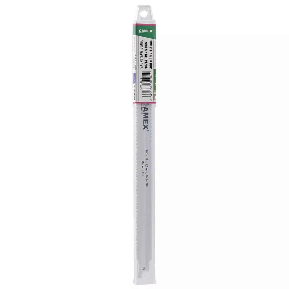 Saveblad 300x19x1,3mm 10/14 TPI 5 - Tiger savklinge - 050326402095 - 1