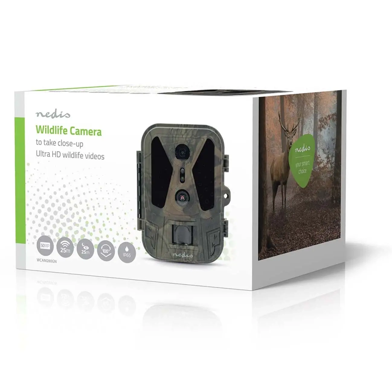 Vildtkamera 4K@10fps IP65 8 MPixel CMOS - Overvågningskameraer - 5412810465781 - 4