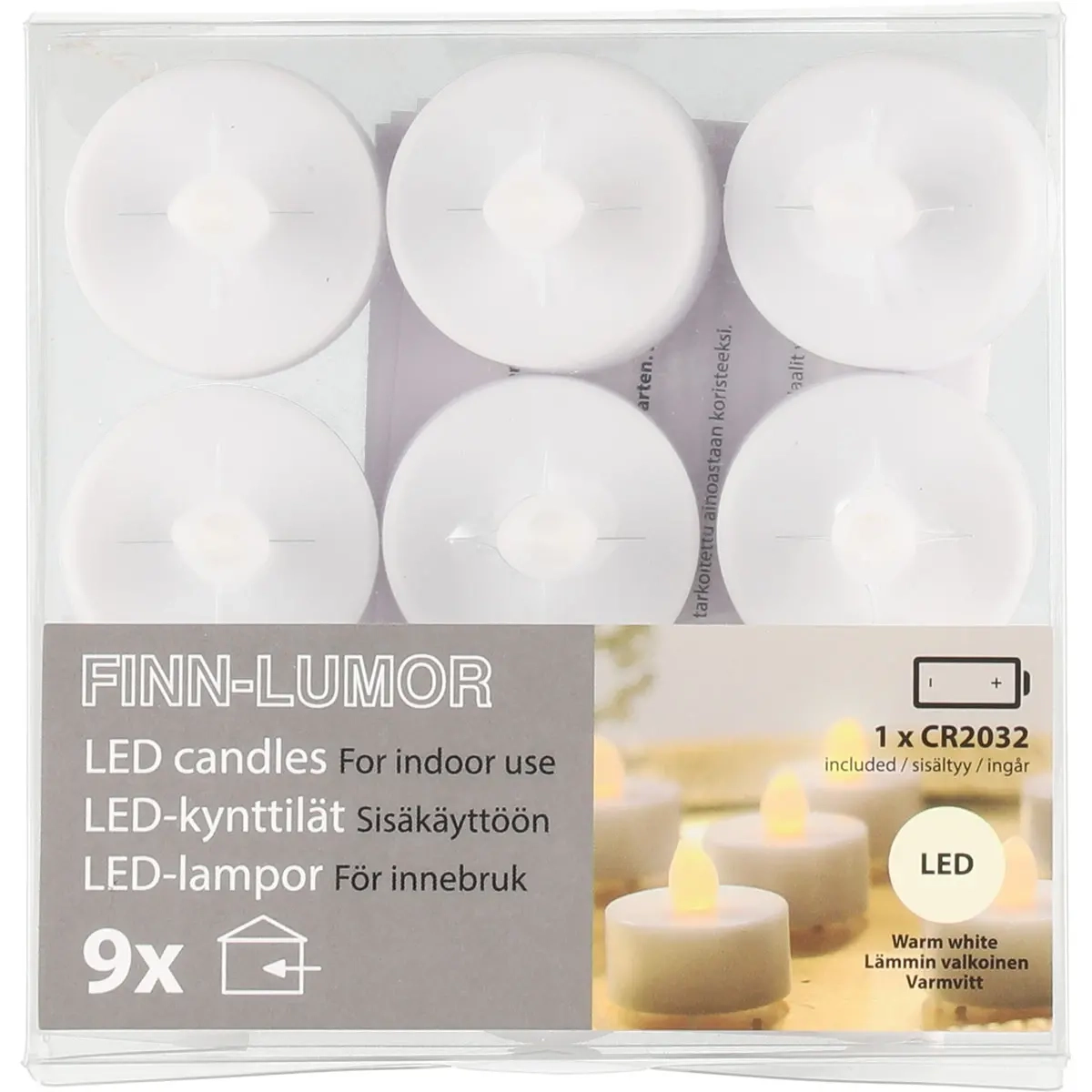 Led varmelys 9stk -  - 6410416313269 - 0