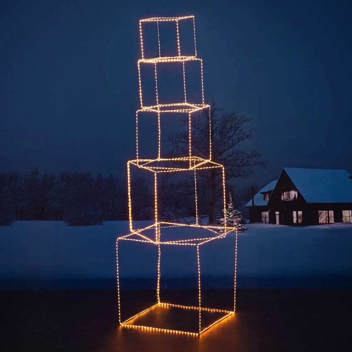 Ljusdekoration Gåvoberg Siluett - Dekorationsbelysning - 6410416405933 - 0