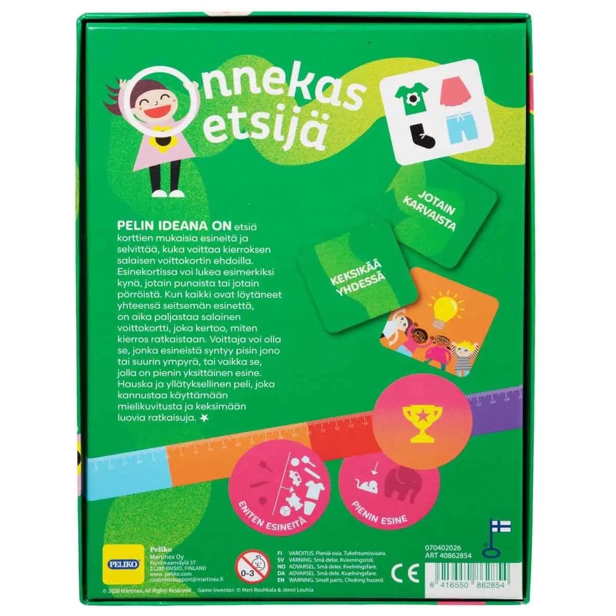 Peliko Lycksökare barnspel - Pusselspel och brädspel - 6416550862854 - 4