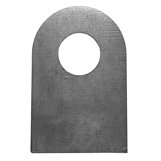 Svejset beslag 120x80x12mm, hul 3. - Stålplader, dørslagsplader og rammedele - 6430070622569 - 0
