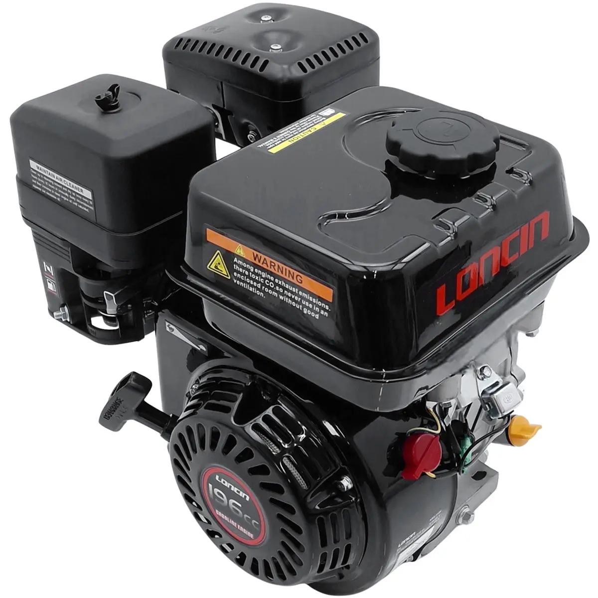 Loncins motor 196cc 6,5hk dragstart - Motorer - 6438168117911 - 1