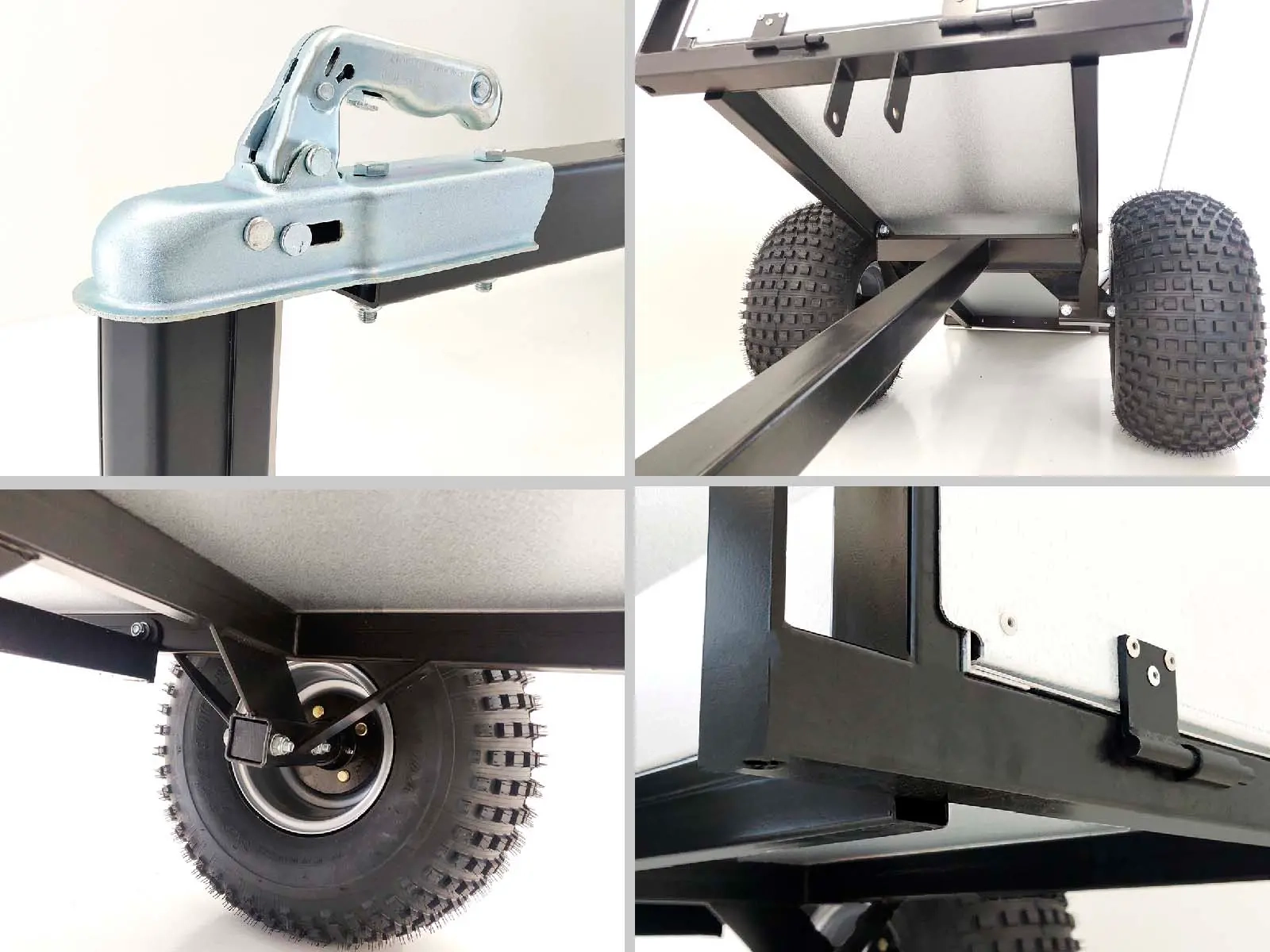 ATV trailer med tippande Bronco - Mönkijän peräkärryt og tukkikärryt - 6438235103861 - 4