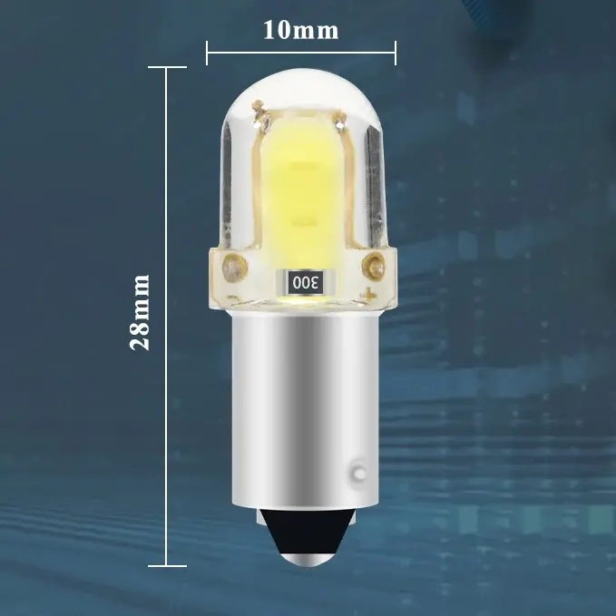 LED-lampa 12V 2W BA9S - Positionsljus för släp - 6438471287202 - 1