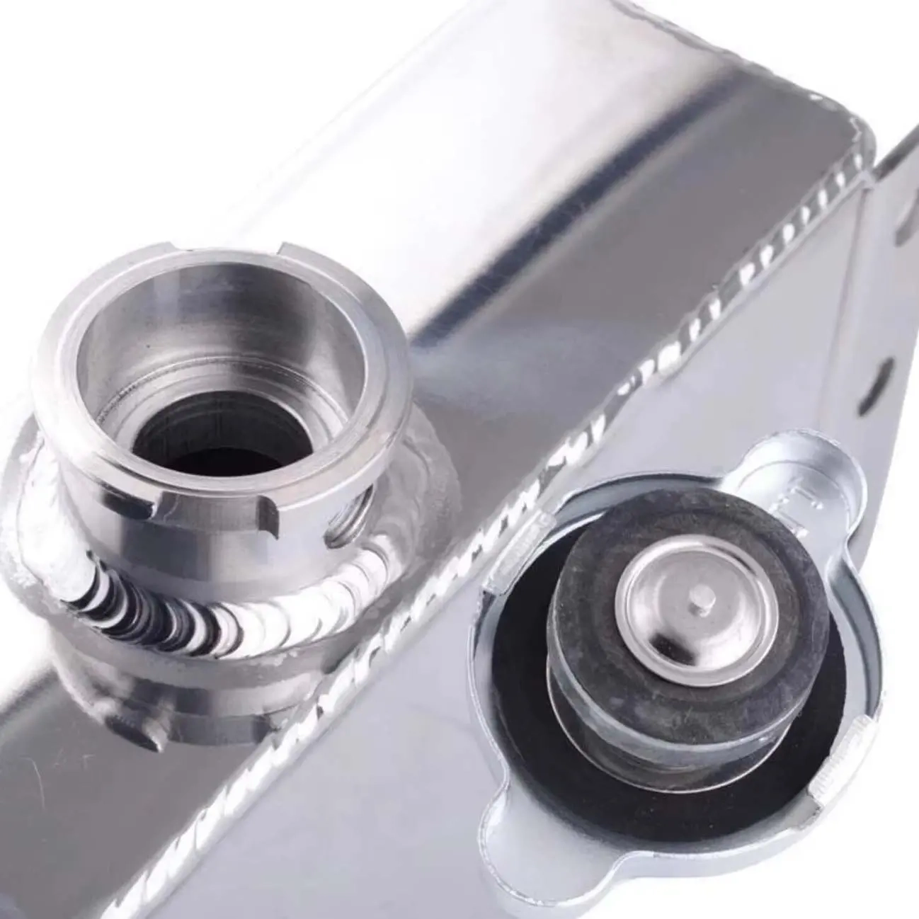 Ekspansionsbeholder aluminium 1,6L tryklågning - Køleslanger, køleventilator og vandpumper - 6438471324082 - 2