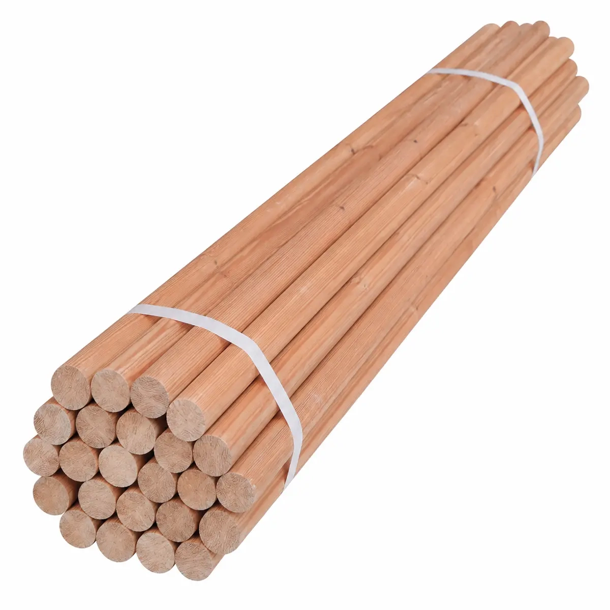 Træskaft 140 cm 22,5 mm fyrretræ 20 stk - Aksel - 6438471355314 - 0