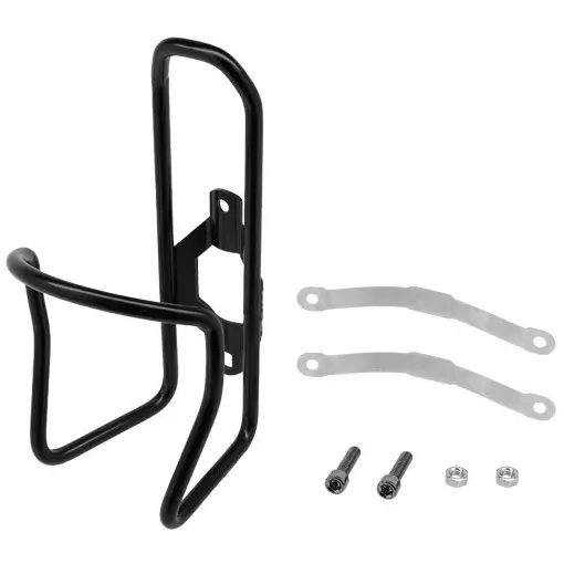Drikkeflaskeholder CAVO alu sort - Cykel drikkedunk - 7332440119039 - 0